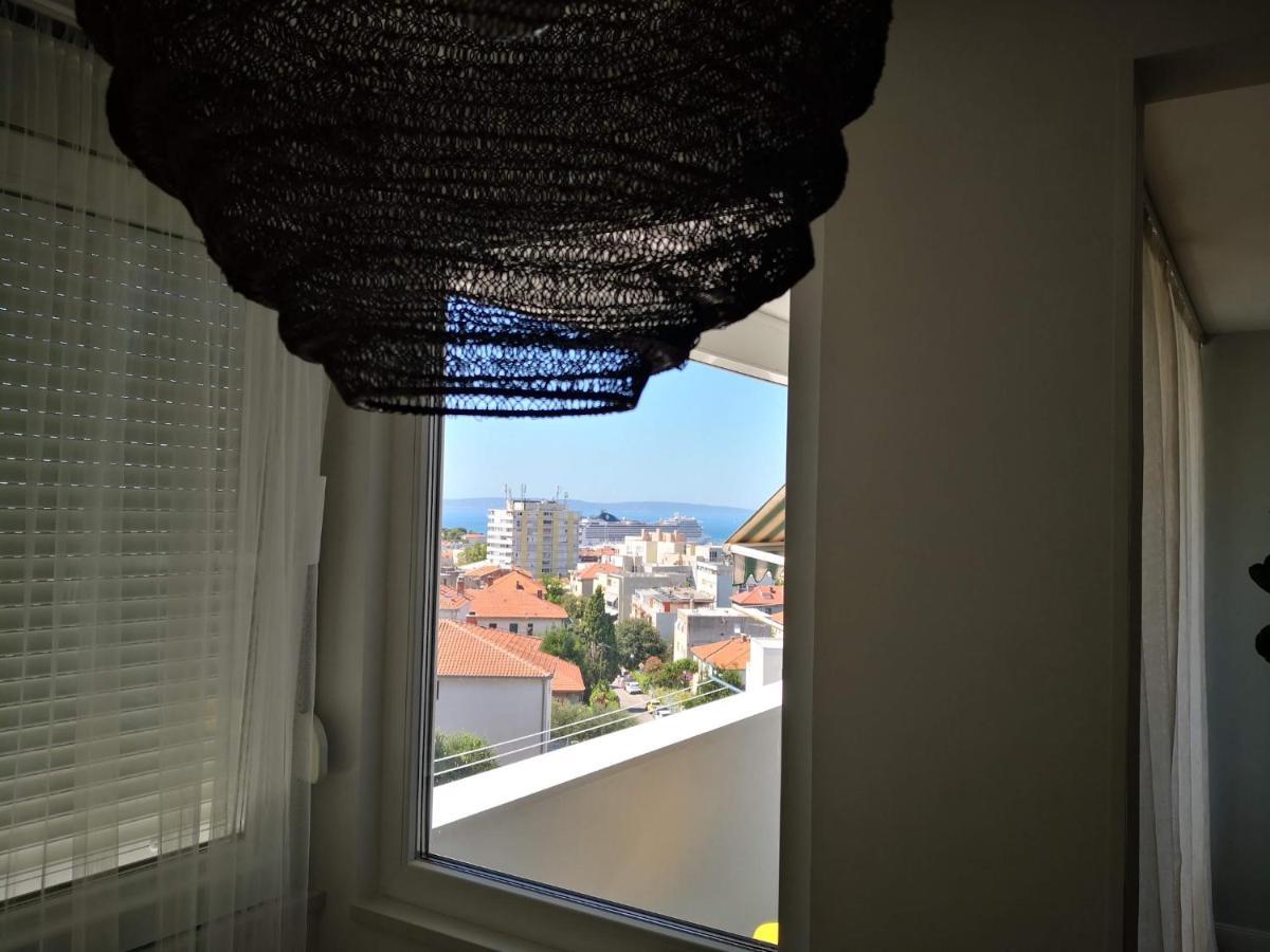 스플리트 Lelu Luxury With Panoramic Views 아파트 외부 사진